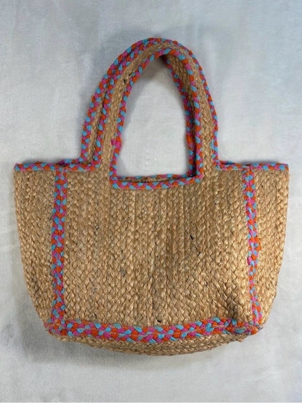 Shiraleah - Liv Tote 100% woven jute- natural bag - Picture 6 of 6